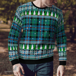 Scottish Campbell of Cawdor Ancient Clan Tartan Christmas Ugly Sweater - Plaid Family Ugly Sweater Scottish Plaid Tartan Plaid - ScotsTee - scotstee.com