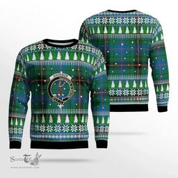 Scottish Davidson Ancient Clan Crest Tartan Christmas Ugly Sweater - Plaid Family Ugly Sweater Scottish Plaid Tartan Plaid - ScotsTee - scotstee.com