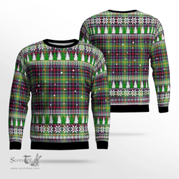 Scottish Clephane Clan Tartan Christmas Ugly Sweater - Plaid Family Ugly Sweater Scottish Plaid Tartan Plaid - ScotsTee - scotstee.com