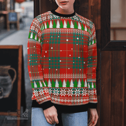 Scottish Cameron Ancient Clan Tartan Christmas Ugly Sweater - Plaid Family Ugly Sweater Scottish Plaid Tartan Plaid - ScotsTee - scotstee.com