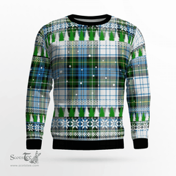 Scottish Campbell Dress Clan Tartan Christmas Ugly Sweater - Plaid Family Ugly Sweater Scottish Plaid Tartan Plaid - ScotsTee - scotstee.com