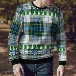 Scottish Campbell Dress Clan Tartan Christmas Ugly Sweater - Plaid Family Ugly Sweater Scottish Plaid Tartan Plaid - ScotsTee - scotstee.com