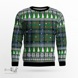 Scottish Cochrane Ancient Clan Tartan Christmas Ugly Sweater - Plaid Family Ugly Sweater Scottish Plaid Tartan Plaid - ScotsTee - scotstee.com