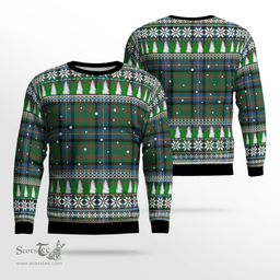 Scottish Cochrane Ancient Clan Tartan Christmas Ugly Sweater - Plaid Family Ugly Sweater Scottish Plaid Tartan Plaid - ScotsTee - scotstee.com