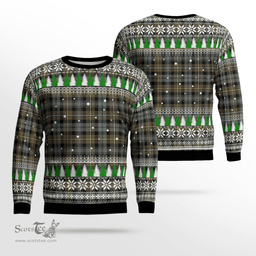 Scottish Campbell Argyll Weathered Clan Tartan Christmas Ugly Sweater - Plaid Family Ugly Sweater Scottish Plaid Tartan Plaid - ScotsTee - scotstee.com