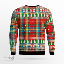 Scottish Chattan Clan Crest Tartan Christmas Ugly Sweater - Plaid Family Ugly Sweater Scottish Plaid Tartan Plaid - ScotsTee - scotstee.com