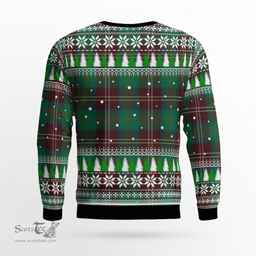 Scottish Chisholm Hunting Ancient Clan Crest Tartan Christmas Ugly Sweater - Plaid Family Ugly Sweater Scottish Plaid Tartan Plaid - ScotsTee - scotstee.com