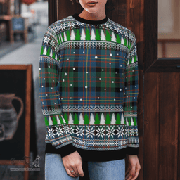 Scottish Cameron of Erracht Ancient Clan Tartan Christmas Ugly Sweater - Plaid Family Ugly Sweater Scottish Plaid Tartan Plaid - ScotsTee - scotstee.com