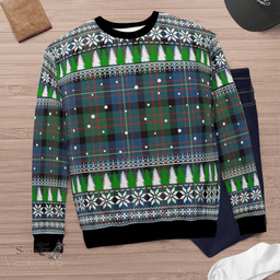 Scottish Cameron of Erracht Ancient Clan Tartan Christmas Ugly Sweater - Plaid Family Ugly Sweater Scottish Plaid Tartan Plaid - ScotsTee - scotstee.com