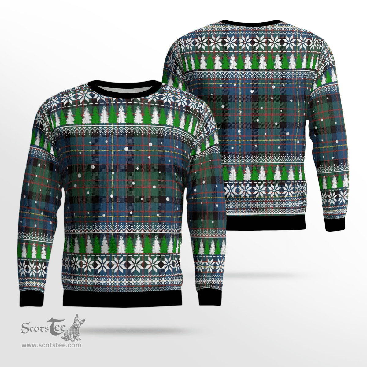 Scottish Cameron of Erracht Ancient Clan Tartan Christmas Ugly Sweater - Plaid Family Ugly Sweater Scottish Plaid Tartan Plaid - ScotsTee - scotstee.com