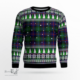 Scottish Campbell of Cawdor Modern Clan Tartan Christmas Ugly Sweater - Plaid Family Ugly Sweater Scottish Plaid Tartan Plaid - ScotsTee - scotstee.com