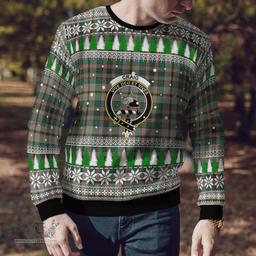 Scottish Craig Ancient Clan Crest Tartan Christmas Ugly Sweater - Plaid Family Ugly Sweater Scottish Plaid Tartan Plaid - ScotsTee - scotstee.com