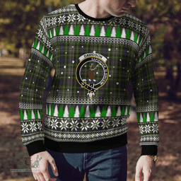 Scottish Davidson Tulloch Dress Clan Crest Tartan Christmas Ugly Sweater - Plaid Family Ugly Sweater Scottish Plaid Tartan Plaid - ScotsTee - scotstee.com