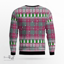Scottish Crawford Ancient Clan Tartan Christmas Ugly Sweater - Plaid Family Ugly Sweater Scottish Plaid Tartan Plaid - ScotsTee - scotstee.com