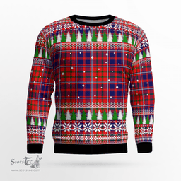 Scottish Cameron of Lochiel Modern Clan Tartan Christmas Ugly Sweater - Plaid Family Ugly Sweater Scottish Plaid Tartan Plaid - ScotsTee - scotstee.com