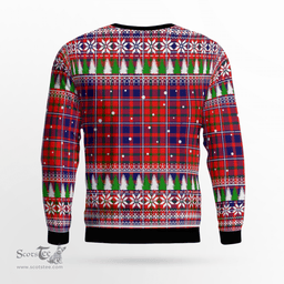 Scottish Cameron of Lochiel Modern Clan Tartan Christmas Ugly Sweater - Plaid Family Ugly Sweater Scottish Plaid Tartan Plaid - ScotsTee - scotstee.com