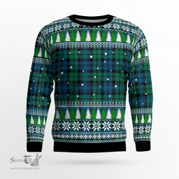 Scottish Campbell Ancient Clan Tartan Christmas Ugly Sweater - Plaid Family Ugly Sweater Scottish Plaid Tartan Plaid - ScotsTee - scotstee.com