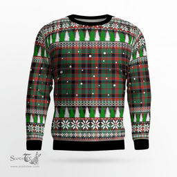 Scottish Cumming Hunting Ancient Clan Tartan Christmas Ugly Sweater - Plaid Family Ugly Sweater Scottish Plaid Tartan Plaid - ScotsTee - scotstee.com