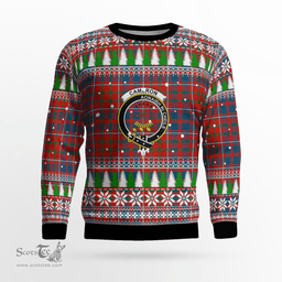 Scottish Cameron of Lochiel Ancient Clan Crest Tartan Christmas Ugly Sweater - Plaid Family Ugly Sweater Scottish Plaid Tartan Plaid - ScotsTee - scotstee.com