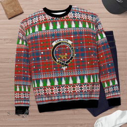 Scottish Cameron of Lochiel Ancient Clan Crest Tartan Christmas Ugly Sweater - Plaid Family Ugly Sweater Scottish Plaid Tartan Plaid - ScotsTee - scotstee.com