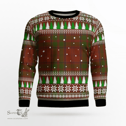 Scottish Drummond Clan Tartan Christmas Ugly Sweater - Plaid Family Ugly Sweater Scottish Plaid Tartan Plaid - ScotsTee - scotstee.com