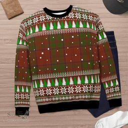 Scottish Drummond Clan Tartan Christmas Ugly Sweater - Plaid Family Ugly Sweater Scottish Plaid Tartan Plaid - ScotsTee - scotstee.com