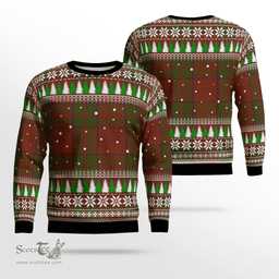 Scottish Drummond Clan Tartan Christmas Ugly Sweater - Plaid Family Ugly Sweater Scottish Plaid Tartan Plaid - ScotsTee - scotstee.com