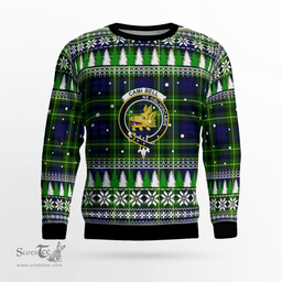 Scottish Campbell of Breadalbane Modern Clan Crest Tartan Christmas Ugly Sweater - Plaid Family Ugly Sweater Scottish Plaid Tartan Plaid - ScotsTee - scotstee.com