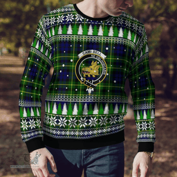Scottish Campbell of Breadalbane Modern Clan Crest Tartan Christmas Ugly Sweater - Plaid Family Ugly Sweater Scottish Plaid Tartan Plaid - ScotsTee - scotstee.com