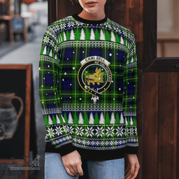 Scottish Campbell of Breadalbane Modern Clan Crest Tartan Christmas Ugly Sweater - Plaid Family Ugly Sweater Scottish Plaid Tartan Plaid - ScotsTee - scotstee.com