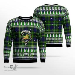 Scottish Campbell of Breadalbane Modern Clan Crest Tartan Christmas Ugly Sweater - Plaid Family Ugly Sweater Scottish Plaid Tartan Plaid - ScotsTee - scotstee.com