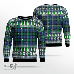 Scottish Campbell Argyll Ancient Clan Tartan Christmas Ugly Sweater - Plaid Family Ugly Sweater Scottish Plaid Tartan Plaid - ScotsTee - scotstee.com