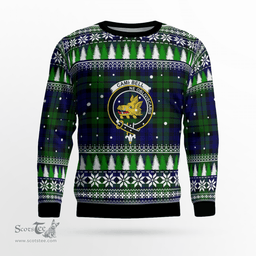 Scottish Campbell Modern Clan Crest Tartan Christmas Ugly Sweater - Plaid Family Ugly Sweater Scottish Plaid Tartan Plaid - ScotsTee - scotstee.com