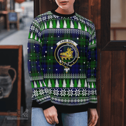 Scottish Campbell Modern Clan Crest Tartan Christmas Ugly Sweater - Plaid Family Ugly Sweater Scottish Plaid Tartan Plaid - ScotsTee - scotstee.com