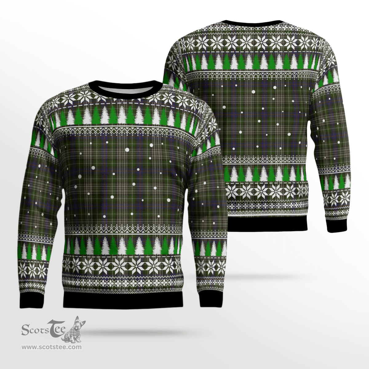 Scottish Davidson Tulloch Dress Clan Tartan Christmas Ugly Sweater - Plaid Family Ugly Sweater Scottish Plaid Tartan Plaid - ScotsTee - scotstee.com