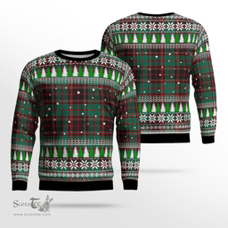 Scottish Buchan Ancient Clan Tartan Christmas Ugly Sweater - Plaid Family Ugly Sweater Scottish Plaid Tartan Plaid - ScotsTee - scotstee.com
