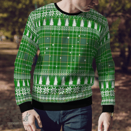 Scottish Currie Clan Tartan Christmas Ugly Sweater - Plaid Family Ugly Sweater Scottish Plaid Tartan Plaid - ScotsTee - scotstee.com