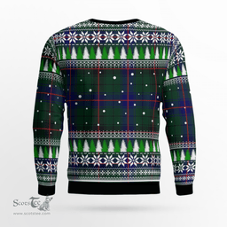 Scottish Davidson Modern Clan Crest Tartan Christmas Ugly Sweater - Plaid Family Ugly Sweater Scottish Plaid Tartan Plaid - ScotsTee - scotstee.com