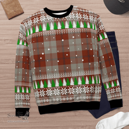 Scottish Davidson Dress Dancers Clan Tartan Christmas Ugly Sweater - Plaid Family Ugly Sweater Scottish Plaid Tartan Plaid - ScotsTee - scotstee.com