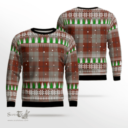 Scottish Davidson Dress Dancers Clan Tartan Christmas Ugly Sweater - Plaid Family Ugly Sweater Scottish Plaid Tartan Plaid - ScotsTee - scotstee.com