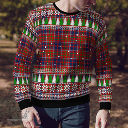 Scottish Cameron of Lochiel Clan Tartan Christmas Ugly Sweater - Plaid Family Ugly Sweater Scottish Plaid Tartan Plaid - ScotsTee - scotstee.com