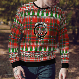 Scottish Butter Clan Crest Tartan Christmas Ugly Sweater - Plaid Family Ugly Sweater Scottish Plaid Tartan Plaid - ScotsTee - scotstee.com