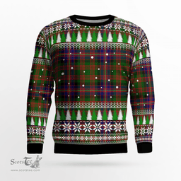 Scottish Cochrane Modern Clan Tartan Christmas Ugly Sweater - Plaid Family Ugly Sweater Scottish Plaid Tartan Plaid - ScotsTee - scotstee.com