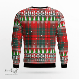 Scottish Cumming Modern Clan Tartan Christmas Ugly Sweater - Plaid Family Ugly Sweater Scottish Plaid Tartan Plaid - ScotsTee - scotstee.com
