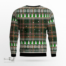 Scottish Buchanan Hunting Clan Crest Tartan Christmas Ugly Sweater - Plaid Family Ugly Sweater Scottish Plaid Tartan Plaid - ScotsTee - scotstee.com