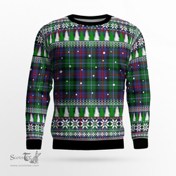 Scottish Calder Clan Tartan Christmas Ugly Sweater - Plaid Family Ugly Sweater Scottish Plaid Tartan Plaid - ScotsTee - scotstee.com