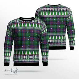 Scottish Calder Clan Tartan Christmas Ugly Sweater - Plaid Family Ugly Sweater Scottish Plaid Tartan Plaid - ScotsTee - scotstee.com