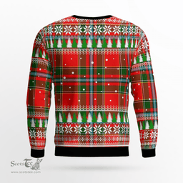 Scottish Drummond of Perth Clan Crest Tartan Christmas Ugly Sweater - Plaid Family Ugly Sweater Scottish Plaid Tartan Plaid - ScotsTee - scotstee.com