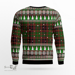 Scottish Buchan Modern Clan Crest Tartan Christmas Ugly Sweater - Plaid Family Ugly Sweater Scottish Plaid Tartan Plaid - ScotsTee - scotstee.com