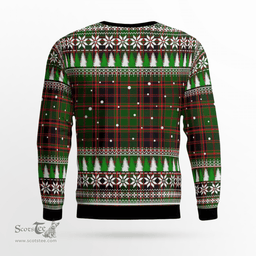 Scottish Buchan Modern Clan Crest Tartan Christmas Ugly Sweater - Plaid Family Ugly Sweater Scottish Plaid Tartan Plaid - ScotsTee - scotstee.com